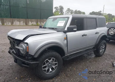 2021 Ford Bronco Big Bend/Black Diamond/Outer Banks/Badlands/Wildtrak from USA, damaged, VIN 1FMEE5DP7MLA78805